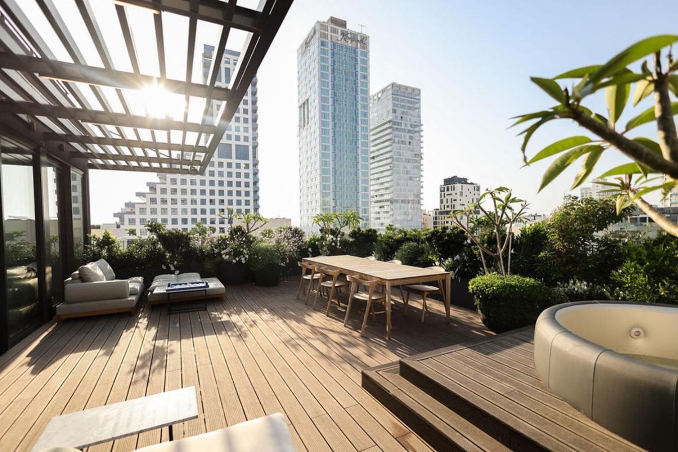 Luxury Penthouse - 4 Bdr - Heart Of - 50m From The Apartment Tel Aviv